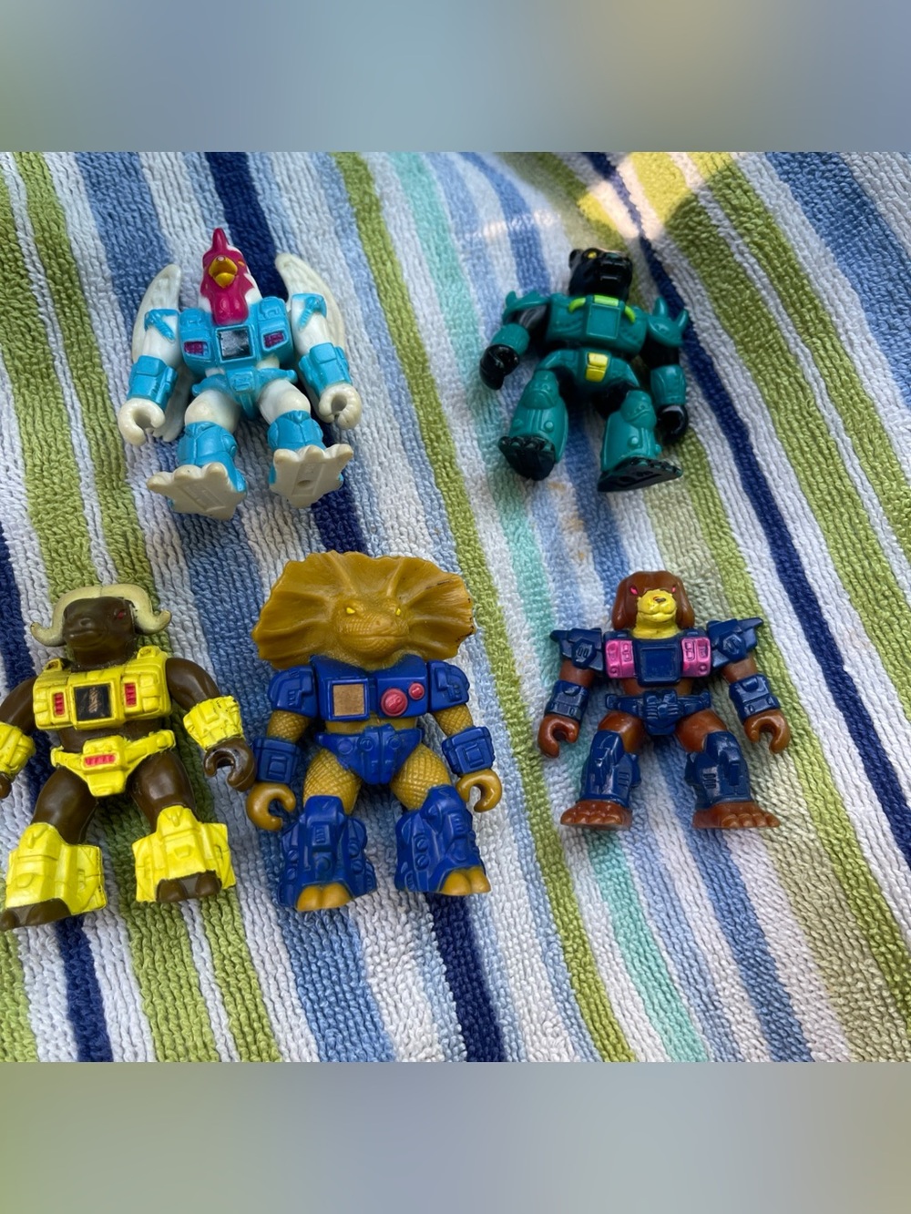 Hasbro 1987 Battle Beast lot (5 Figures)